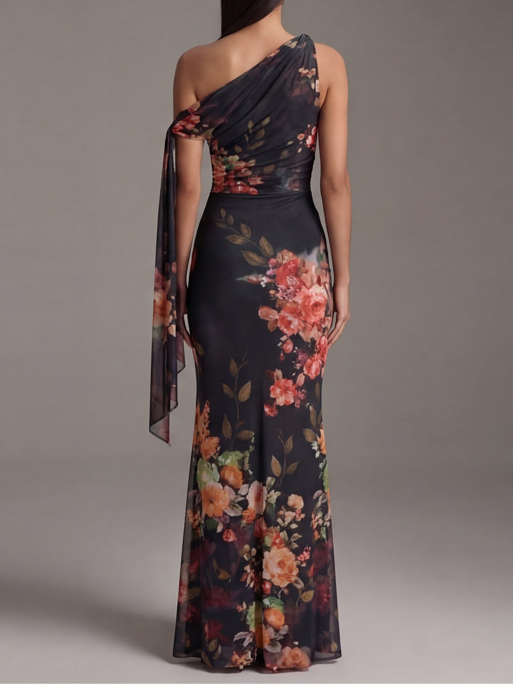 Solene | Vestido Plisado Asimétrico
