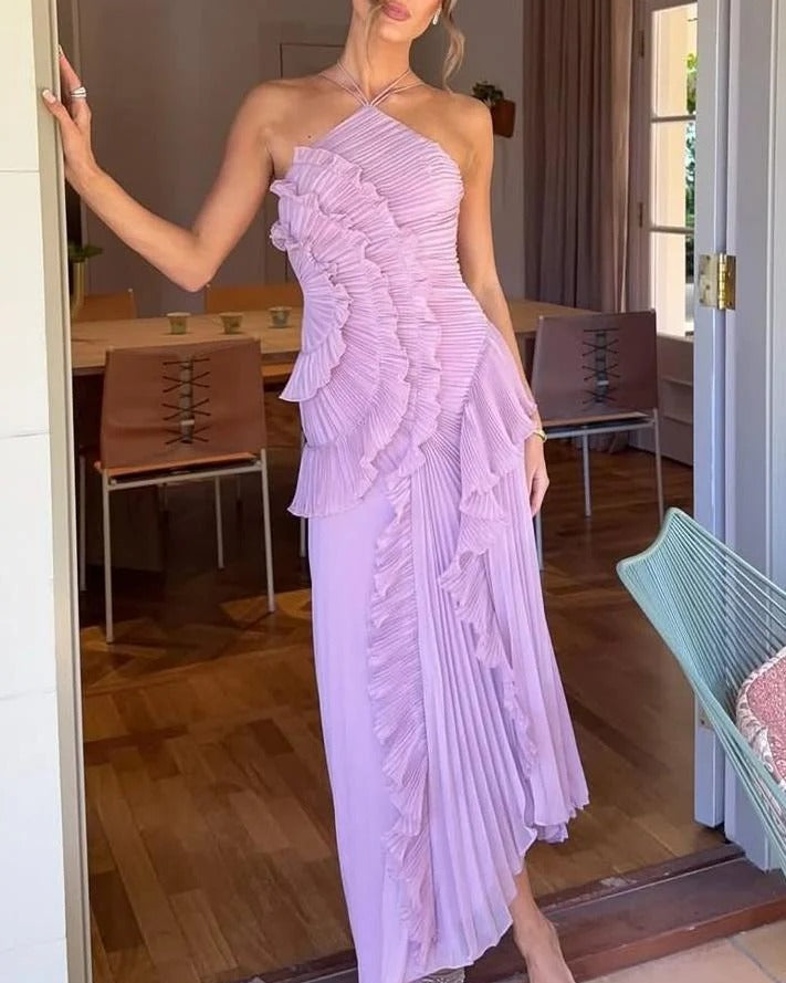 Camila | Vestido Romántico Asimétrico