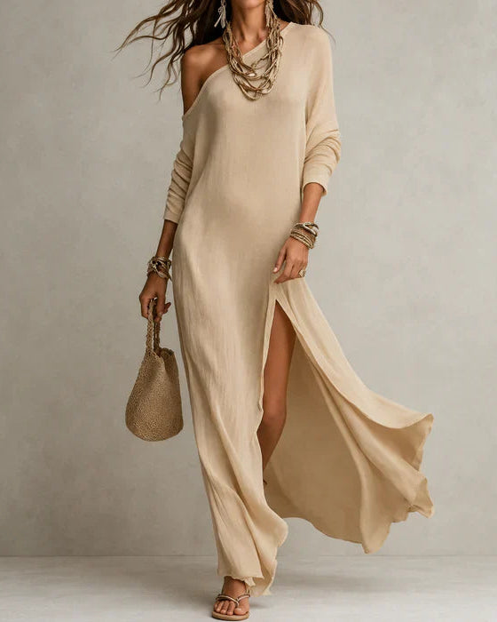 Evania | Vestido asimétrico elegante