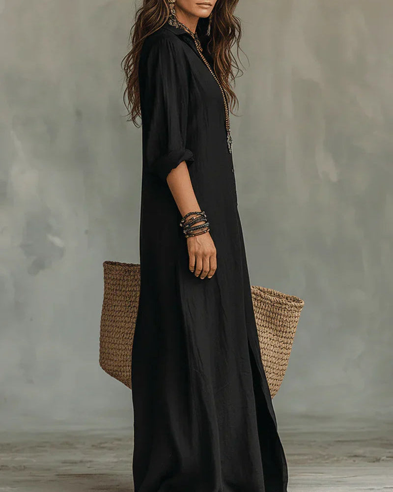 Aitana | Vestido largo cómodo