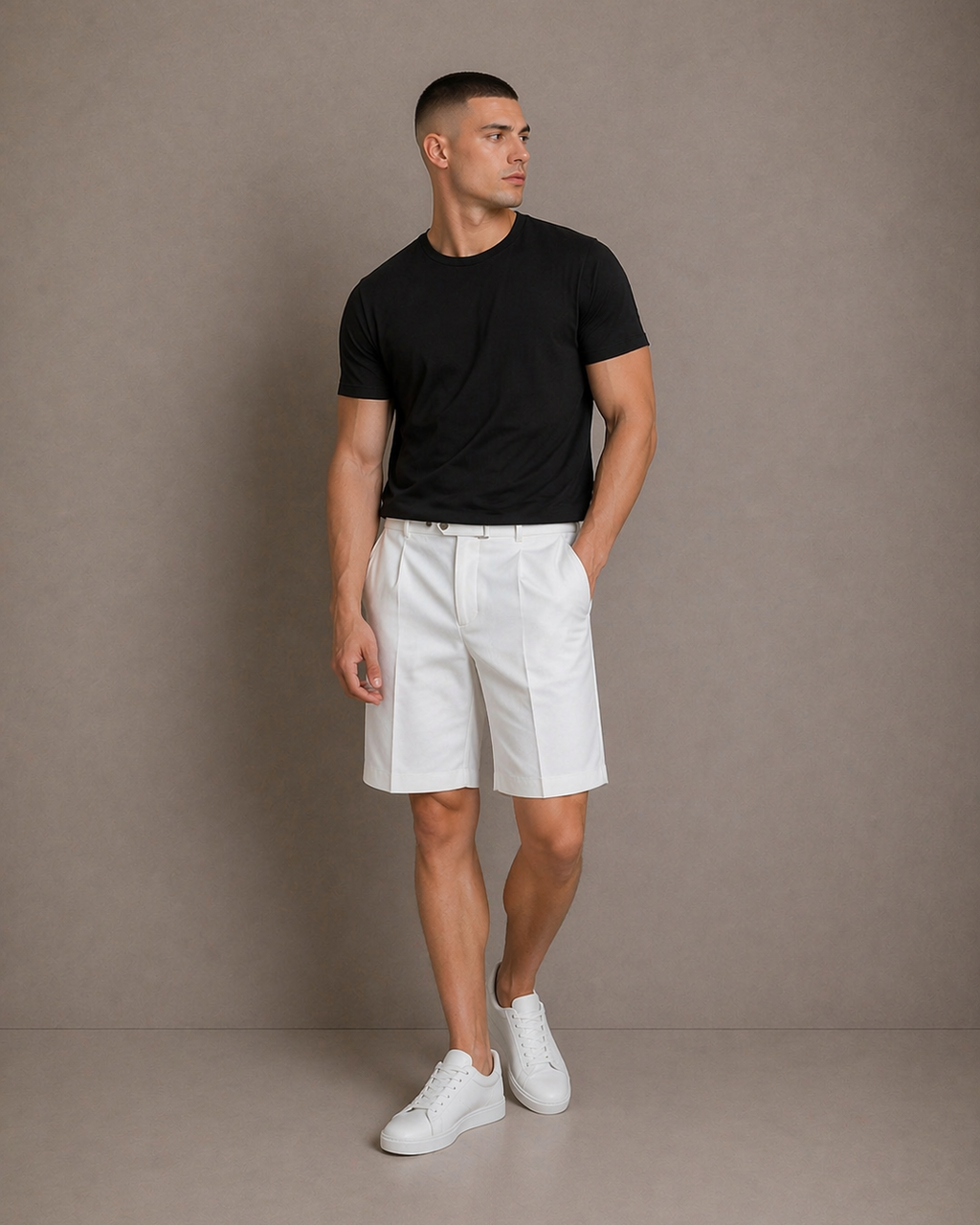 Pantalón Chino Corto Casual