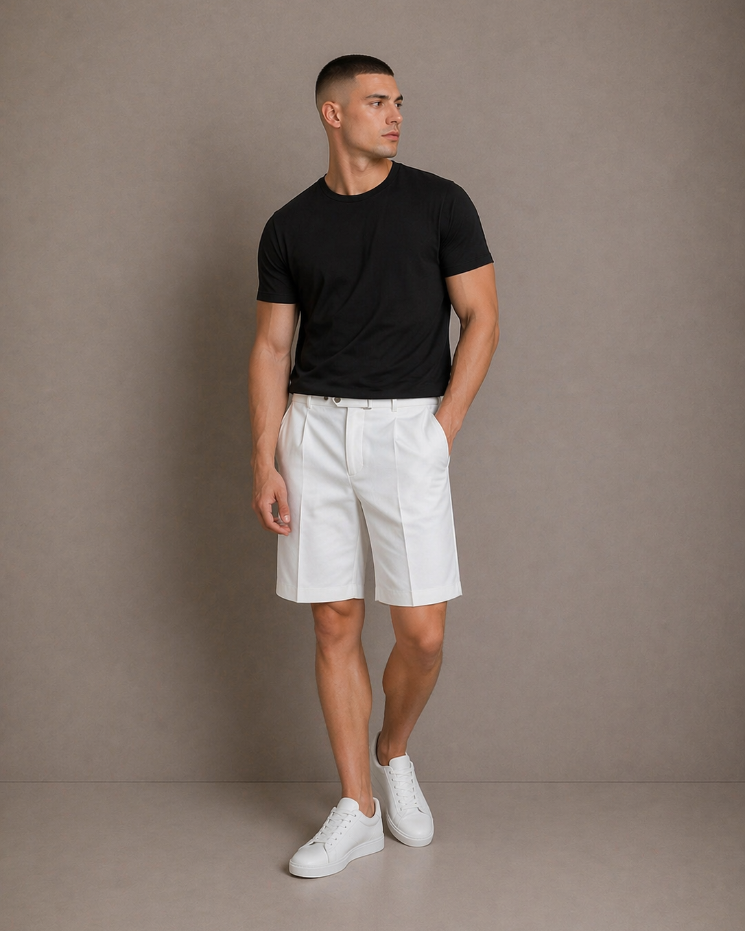 Pantalón Chino Corto Casual