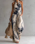 Calipso | Mono Halter con Estampado de Tinta