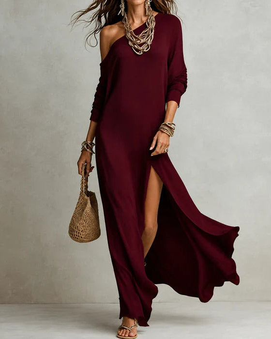 Evania | Vestido asimétrico elegante