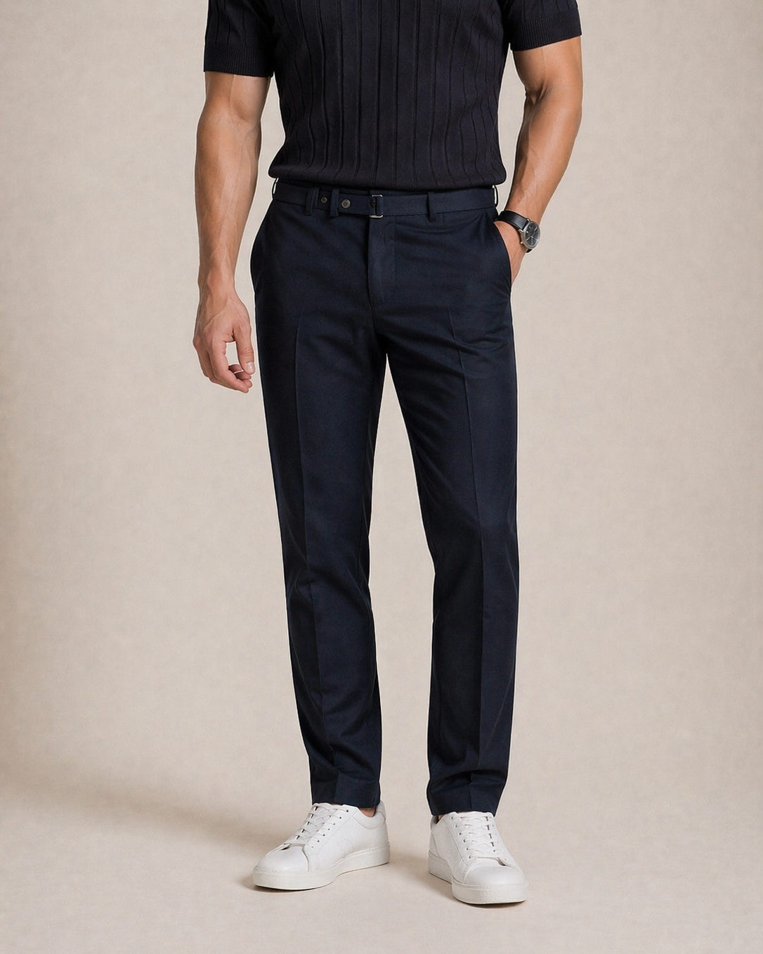 Pantalón Chino de Corte Limpio