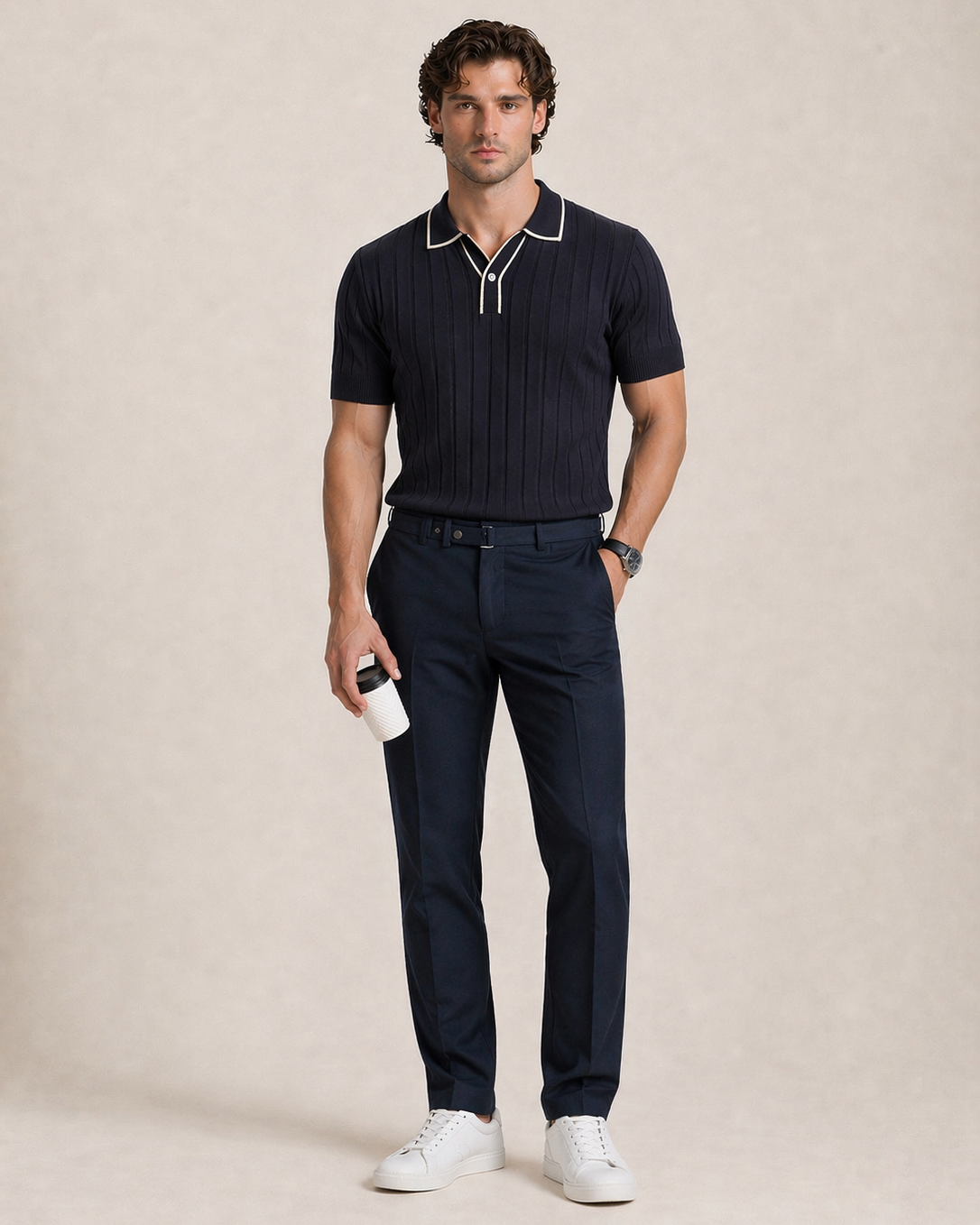 Polo de Punto Slim Fit