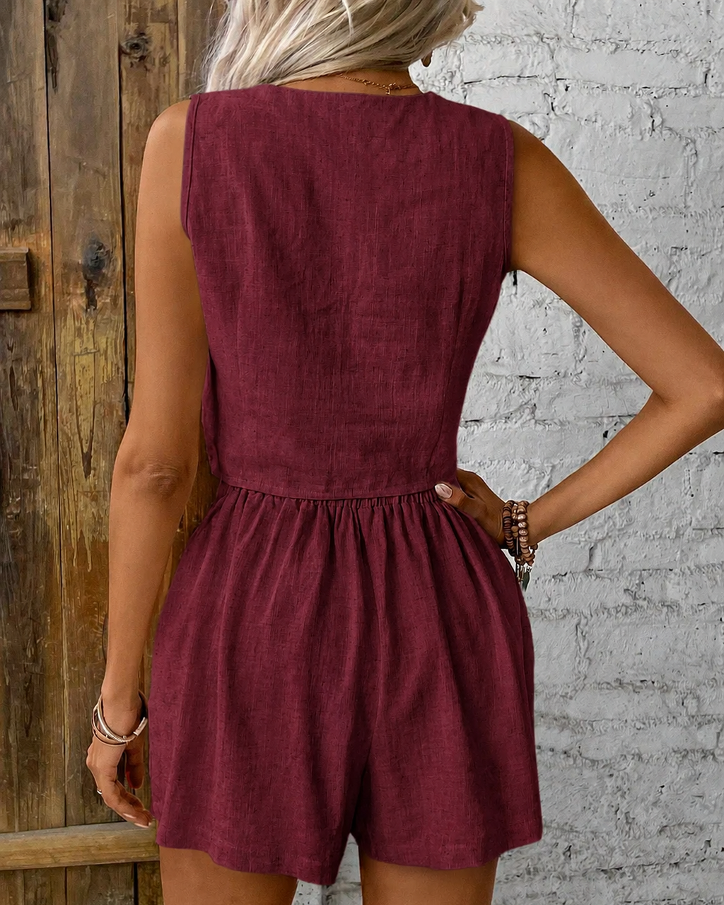 Kiara | Conjunto Corto Natural
