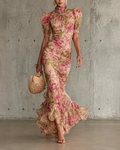 Rosalía | Vestido con Estampado Floral