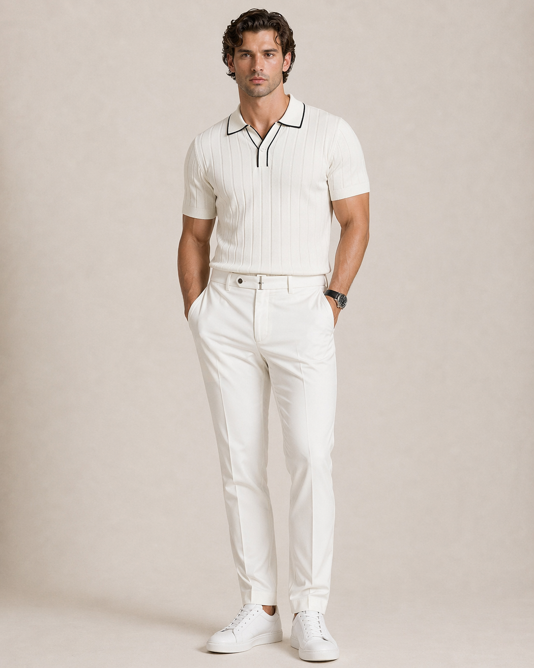Polo de Punto Slim Fit