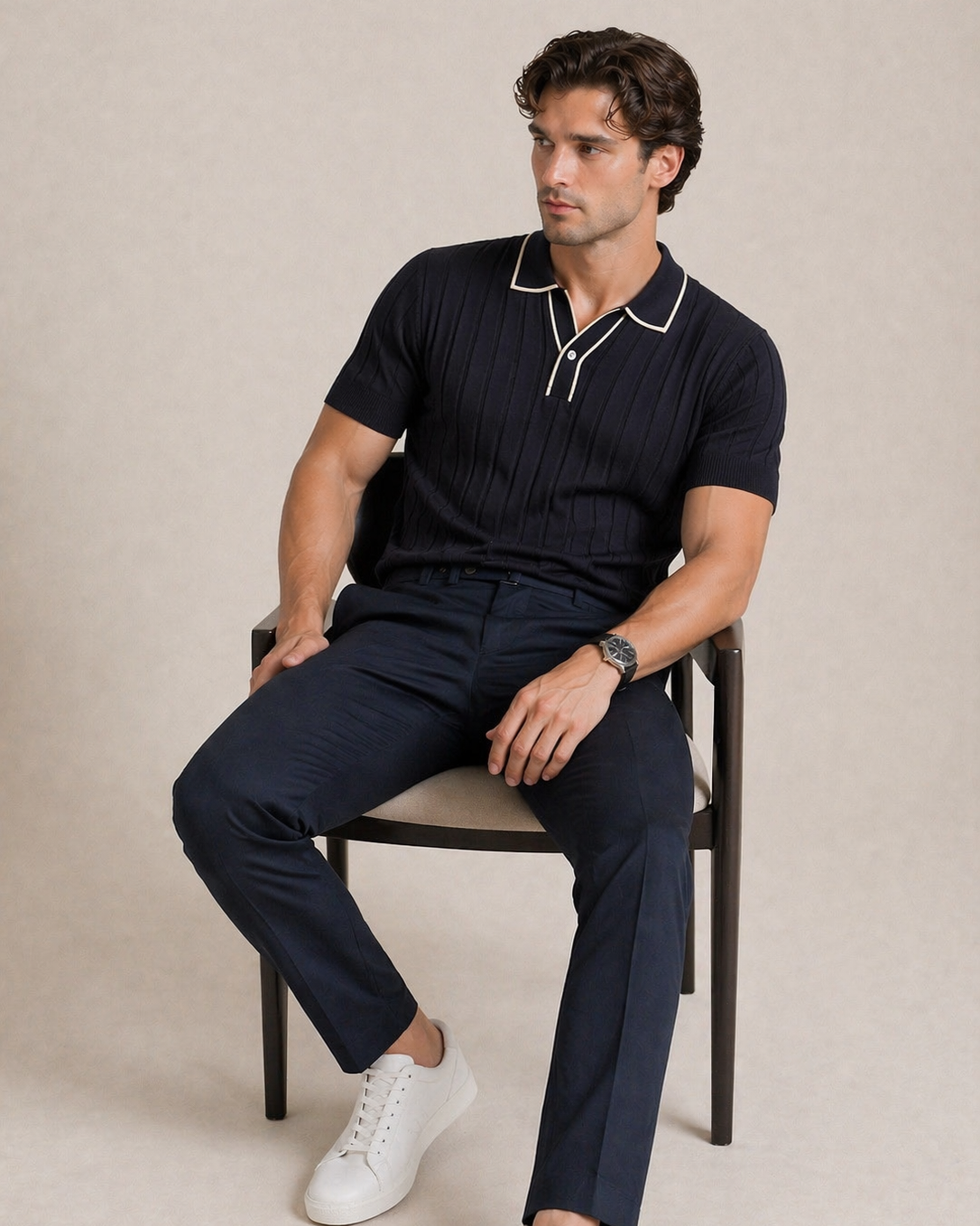 Polo de Punto Slim Fit