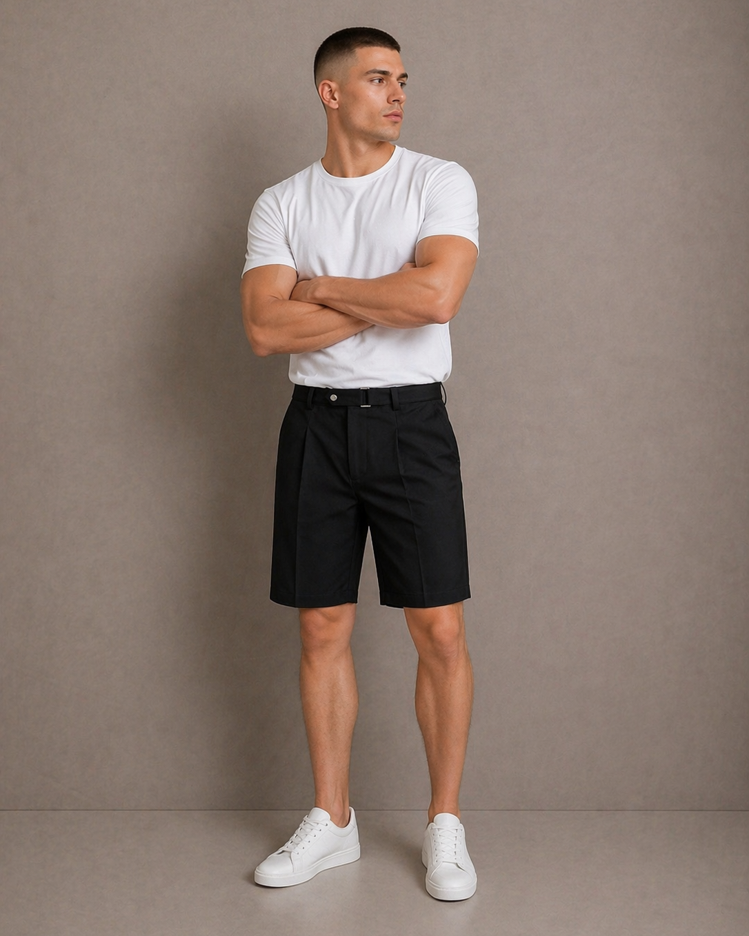Pantalon Chino Corto Casual