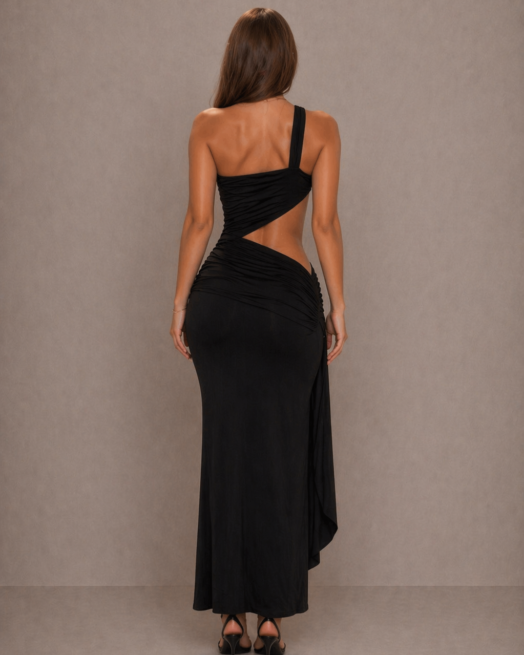 Vestido Negro Elegante Ajustado
