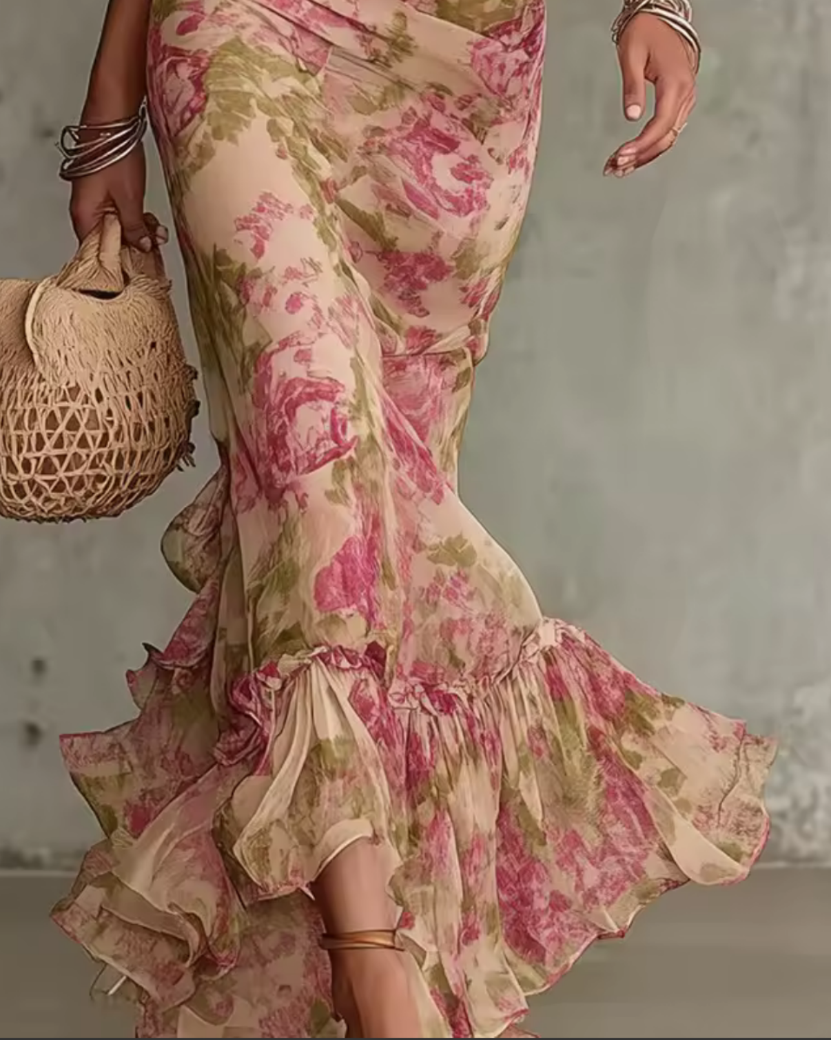 Rosalía | Vestido con Estampado Floral