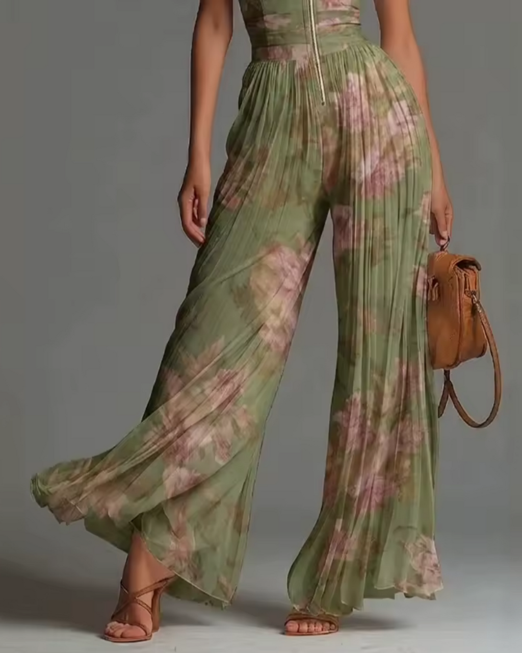 Freya | Mono Halter con Estampado Floral