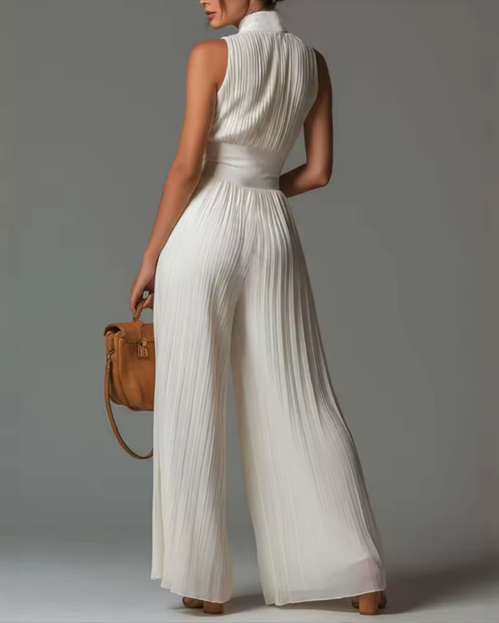Astrea | Mono Halter de Pierna Ancha