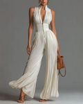 Astrea | Mono Halter de Pierna Ancha
