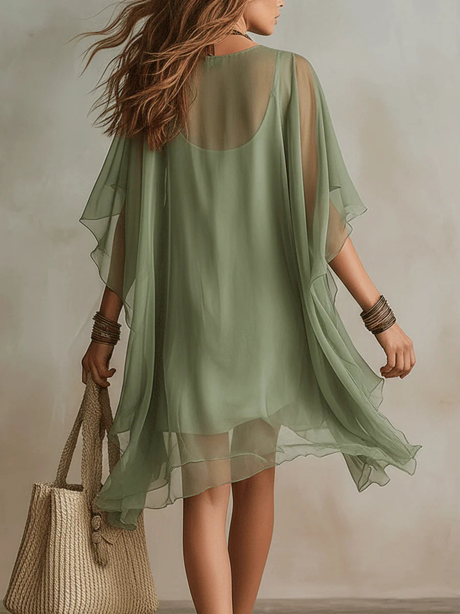 Brisa | Vestido Vaporoso con Escote en V