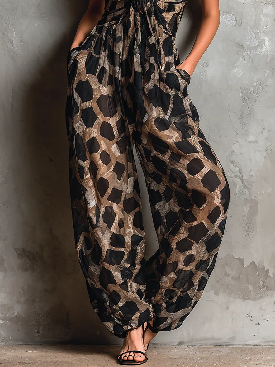 NYX | Mono Halter Estampado Leopardo