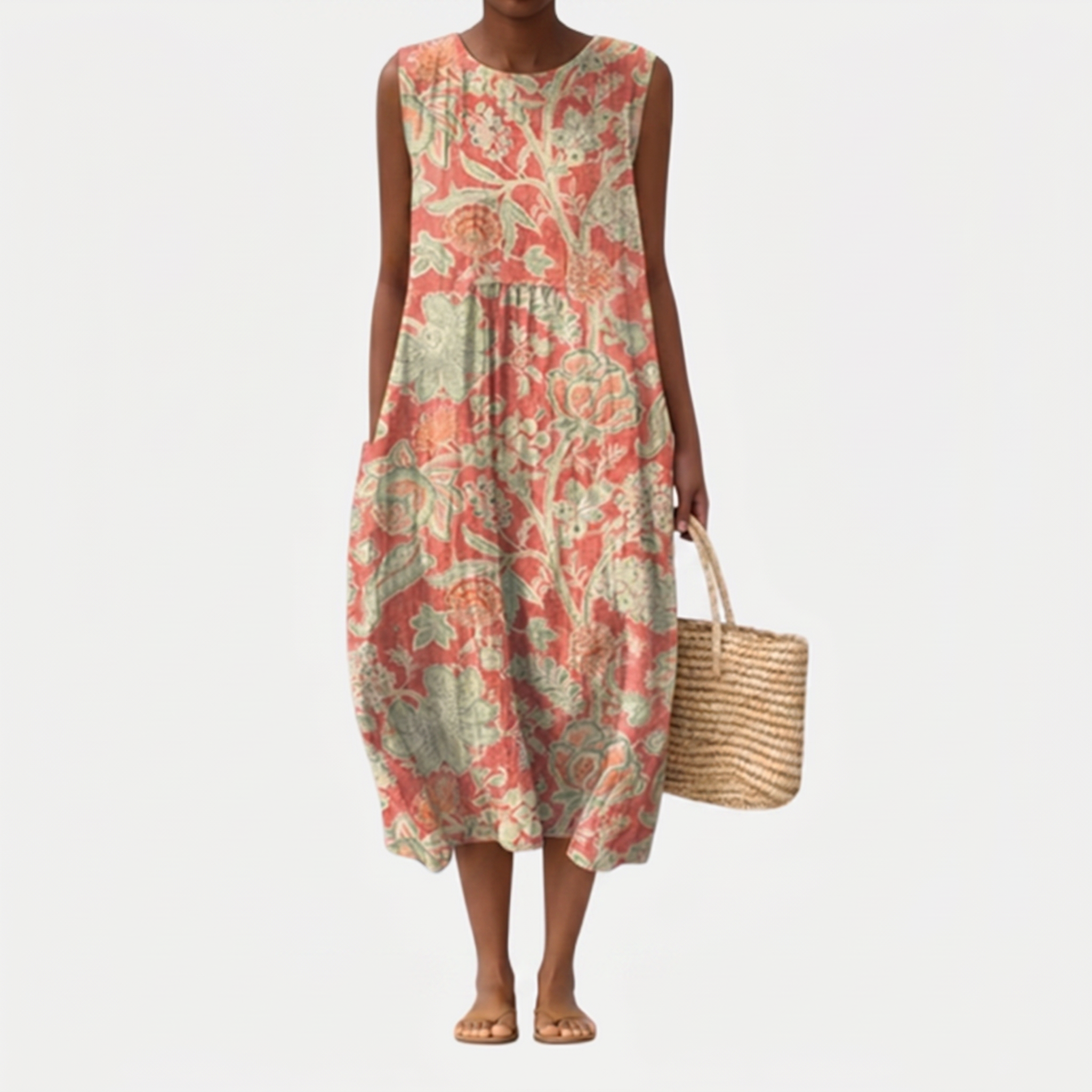 AURORA | VESTIDO MIDI DE DIARIO