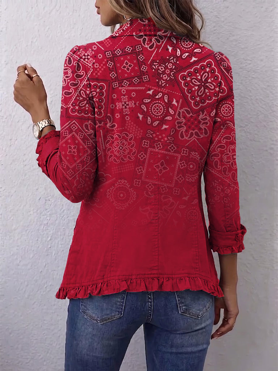 Clotilde | Chaqueta Cachemir Degradada
